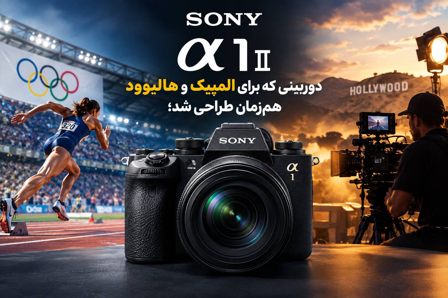 دوربینی که برای المپیک و هالیوود