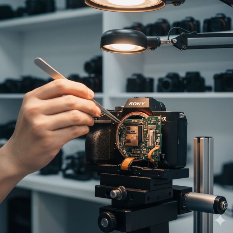 فوکوس خودکار سونی | تعمیر فوکوس خودکار و مشکل Tracking در حالت Eye-AF