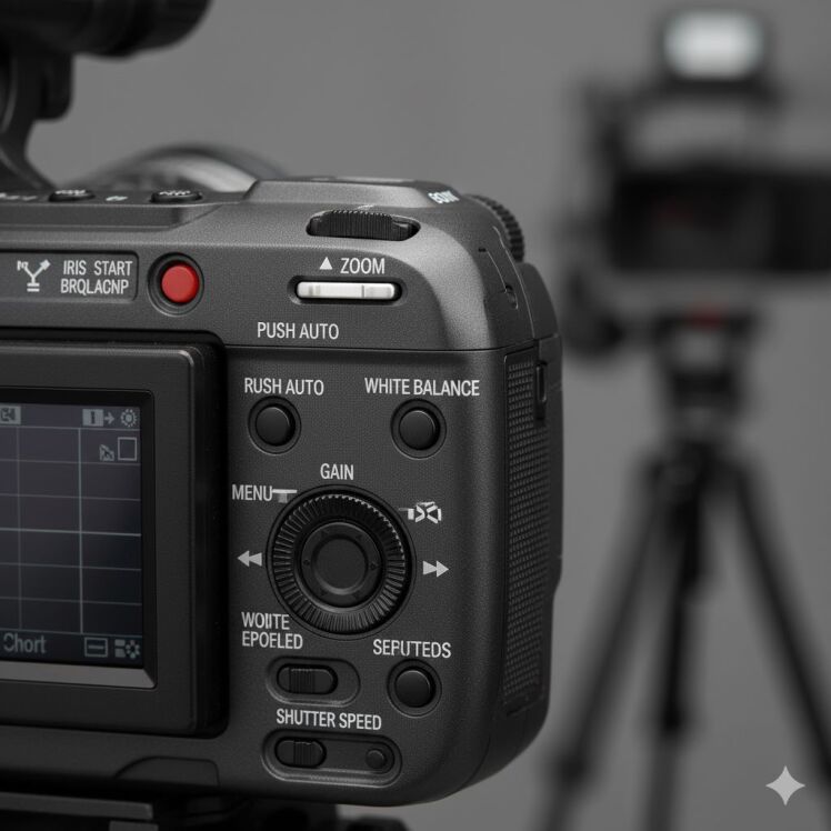 تعمیر دکمه‌های بدنه دوربین NXCAM راهنمای سرویس شاسی کنترل و کلیدها