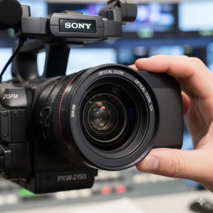 تعمیر زوم دوربین PXW-Z150 و مشکل حرکت، گیر کردن در فیلمبرداری