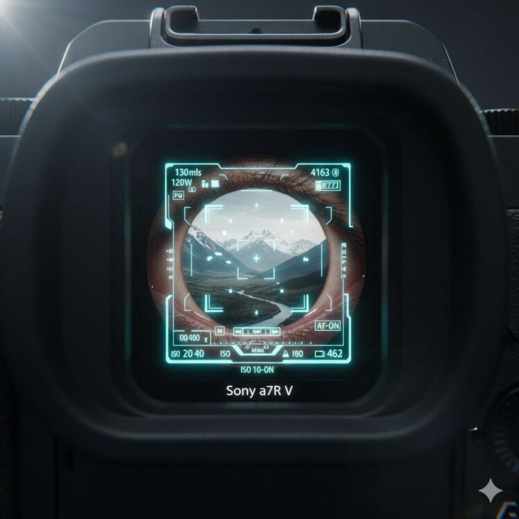 تعمیر EVF دوربین Sony a7R V عیب‌یابی و نگهداری مدار پردازش تصویر