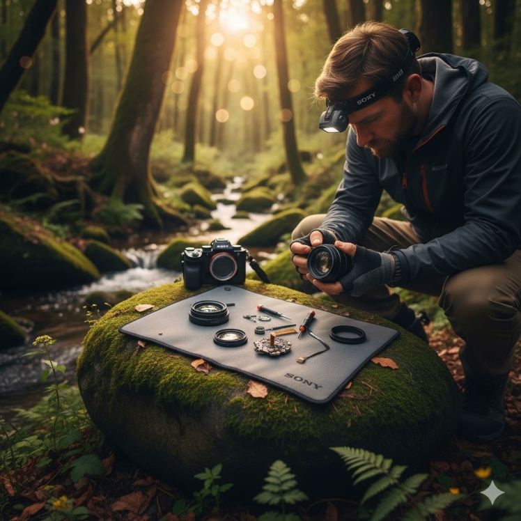 تعمیر لنز سونی | ارور Communication Error در لنز FE 20mm f/1.8 G