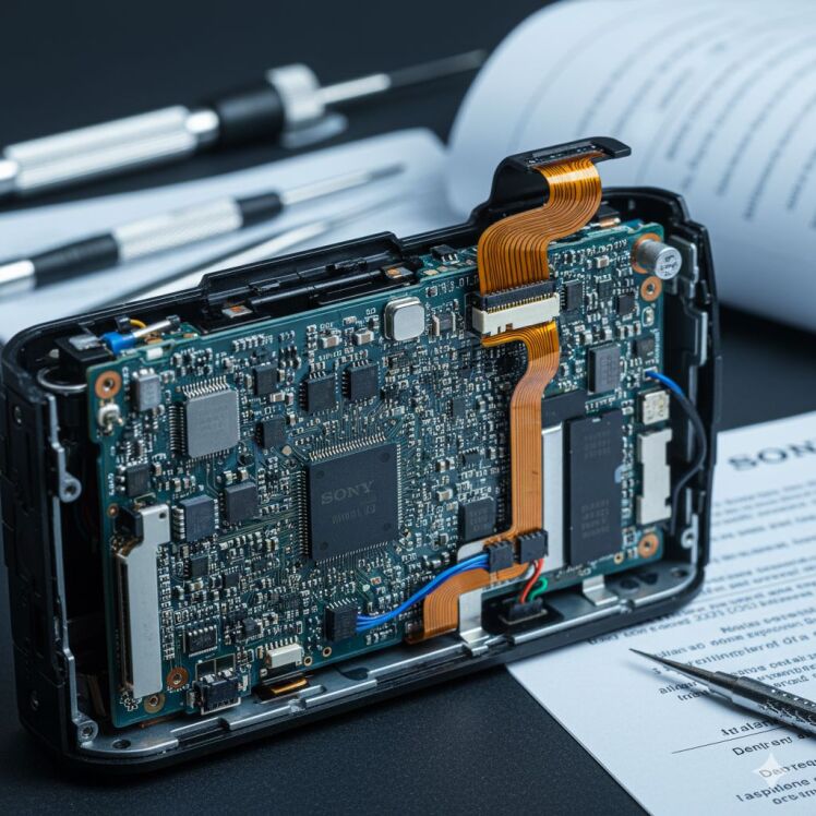 خرابی مادربرد دوربین Sony علت، نشانه‌ها و روش‌های پیشگیری تخصصی