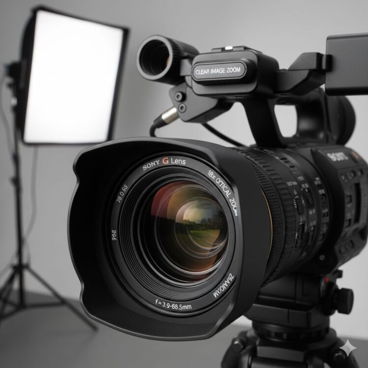 تعمیر لنز دوربین Sony NX5R مشکلات لنز در سری NXCAM و روش‌های رفع آن