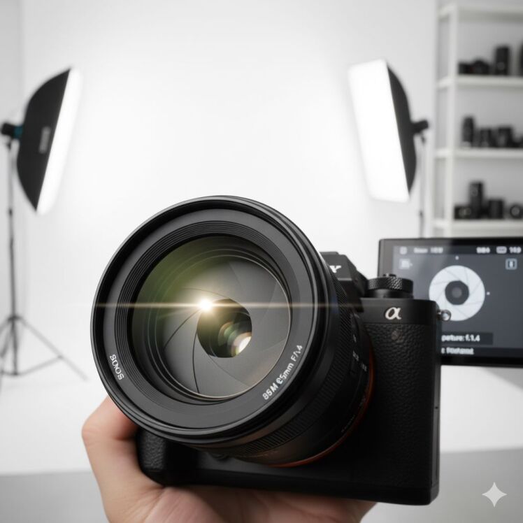 دیافراگم سونی | بررسی و تعمیر مشکلات دیافراگم در دوربین‌های Sony Alpha