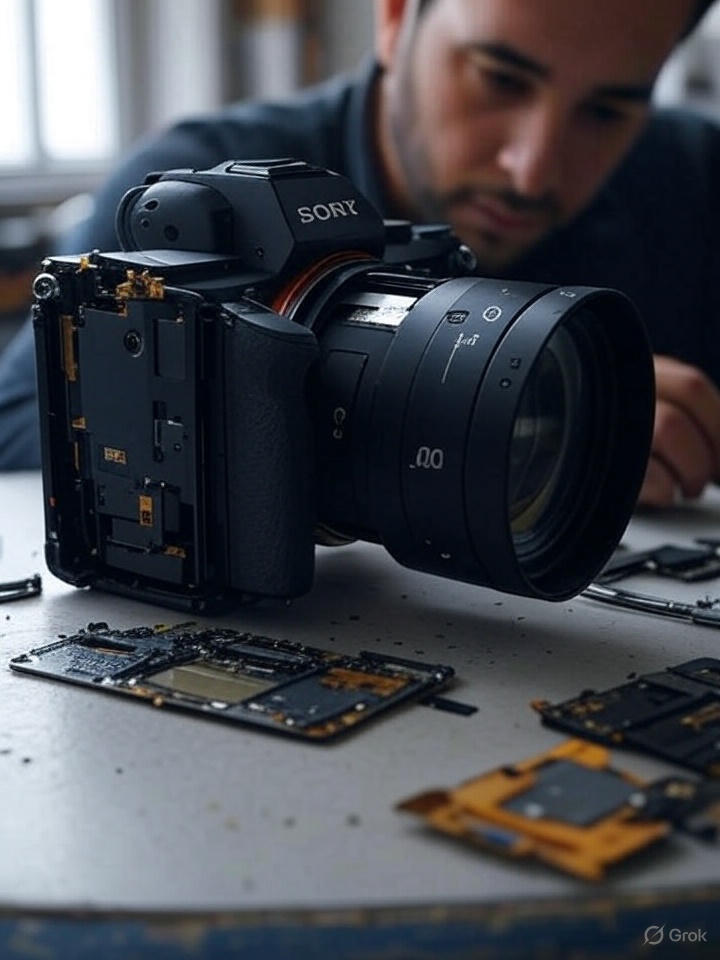 تعمیر پیکسل سوخته دوربین سونی | بررسی تخصصی در نمایندگی دوربین سونی