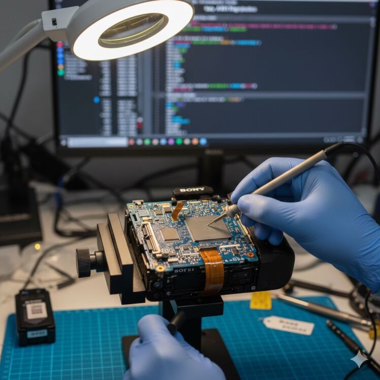 روشن نشدن دوربین سونی | بررسی دلایل سخت‌افزاری و نرم‌افزاری در Sony A7 III