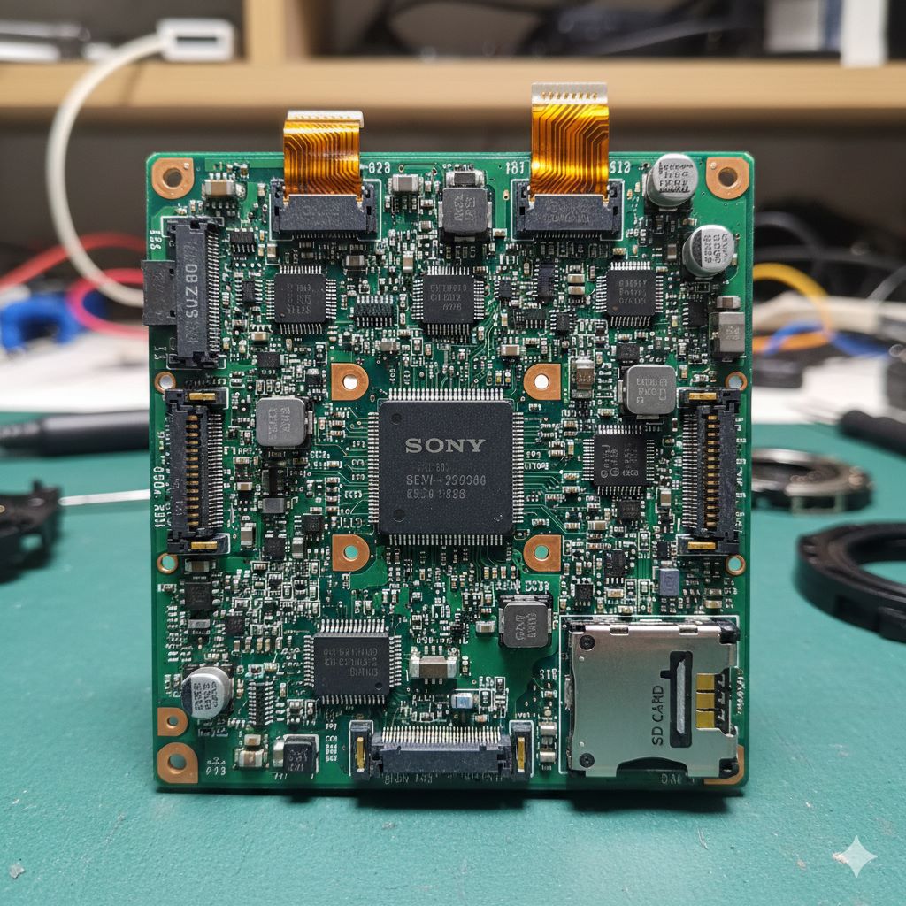 خرابی مادربرد دوربین Sony
