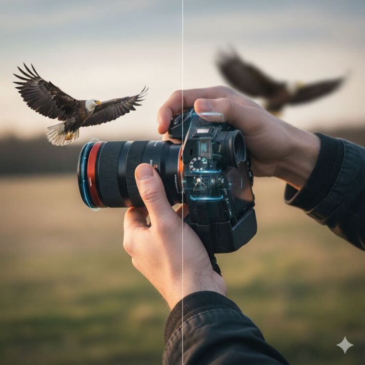 لرزشگیر داخلی تعمیر و نگهداری سیستم SteadyShot در دوربین‌های سونی