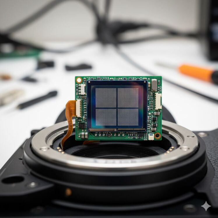 تعمیر سنسور دوربین PXW-Z150 راهنمای تخصصی کالیبراسیون و سرویس سنسور