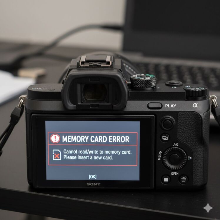 Memory Error | در دوربین‌های Sony Alpha و روش‌های تخصصی رفع آن